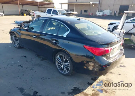 2014 Infiniti Q50 Sport из США, поврежденный, VIN JN1BV7AR5EM685373